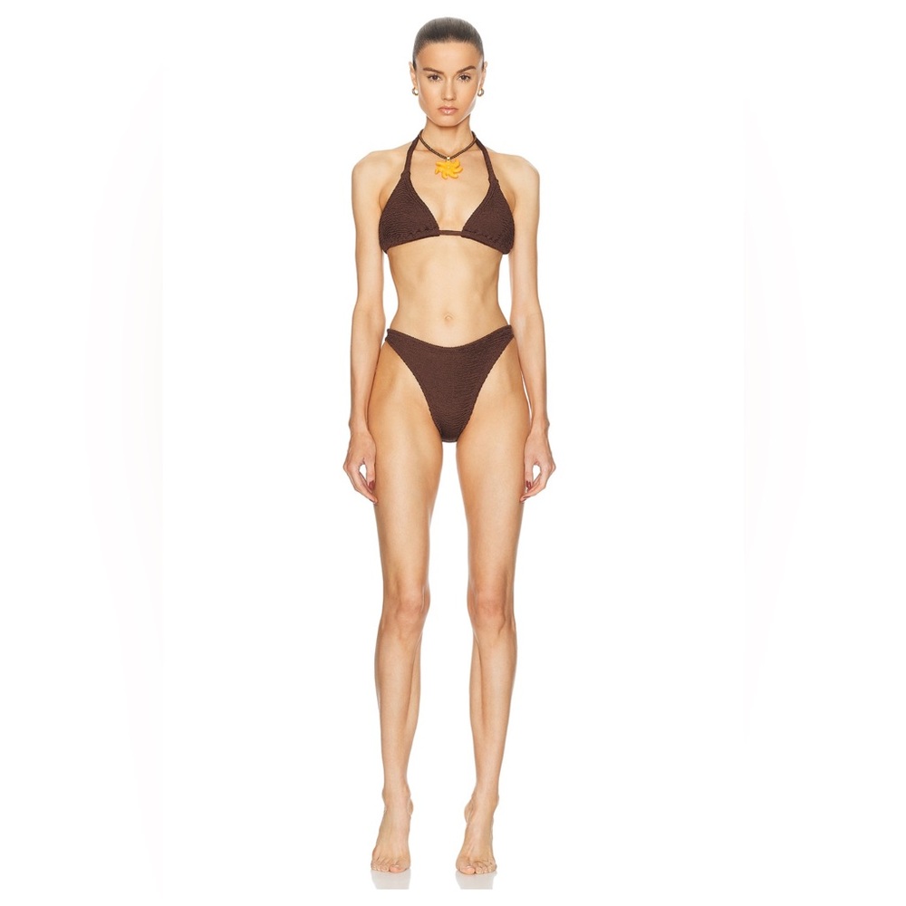 Chocolate Brown Hunza G Bikini